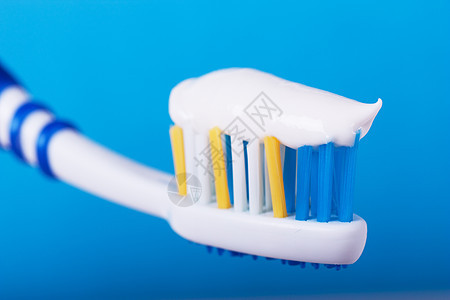 牙刷呼吸卫生蓝色牙膏医疗白色健康浴室塑料化妆品图片