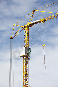 建筑起重车活动风光城市生长工程天空工地城市生活项目风景图片