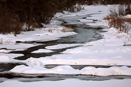 冬季的瓦斯基苏伊河风景美术水平急流荒野旅行乡村开放水域图片