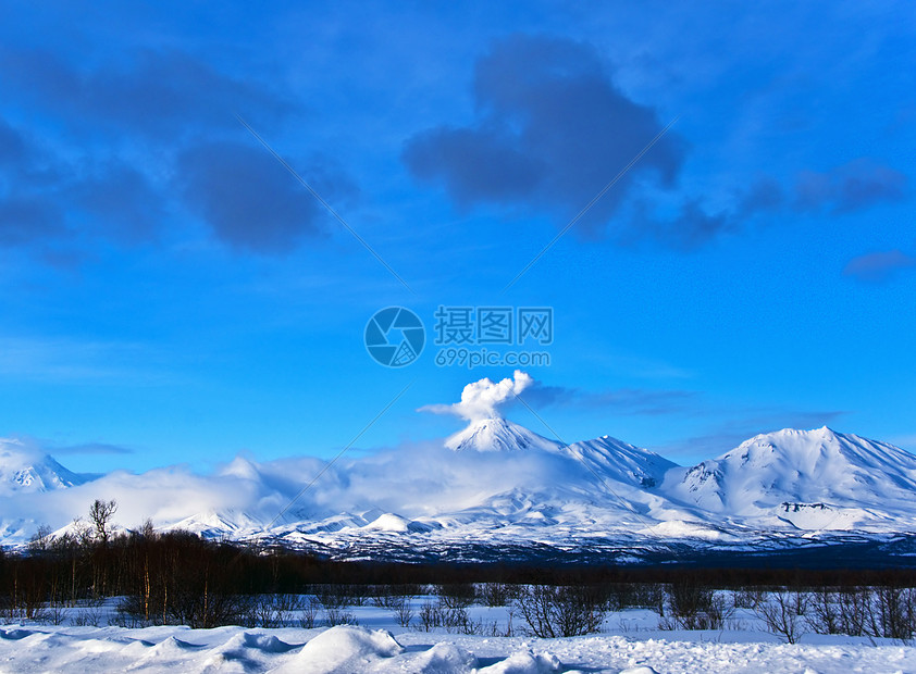 火山地震灾难野生动物旅游图片