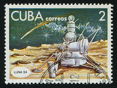 邮票月亮火箭飞船卡片信封飞机气氛卫星科学邮资图片