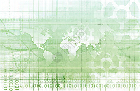 全球连通全球程序客户关系网站管理商业数据库解决方案技术全世界计划背景图片
