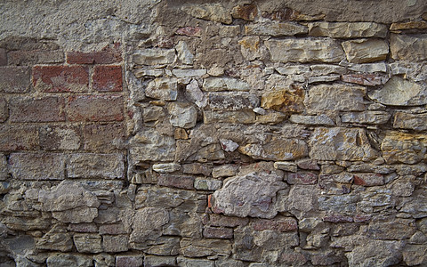 砖砌体矩形积木建筑建筑学风化纹理护岸岩石棕色历史图片