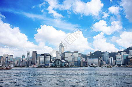 香港经济天空玻璃旅行场景码头港口金融办公室旅游图片