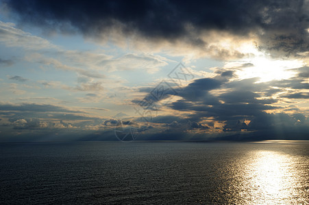 海洋和天空假期涟漪冲浪季节日落旅行美丽液体波纹日出图片