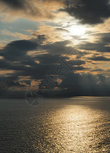 海洋和天空旅行海景海浪冲浪波纹涟漪美丽地平线风景气候图片