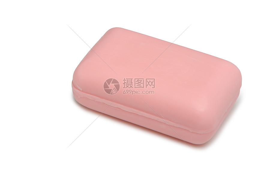 粉色肥皂洗涤卫生阴影甘油家务浴室宏观身体香水白色图片