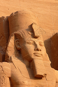 阿布西姆贝尔 埃及历史性法老废墟上帝国王雕像旅游寺庙旅行遗产图片