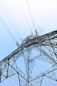 电线电缆电气网络导体力量技术电压蓝色工业车站图片