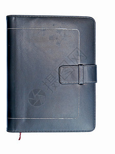 皮革组织者电话笔记本工作组织商业白色日记时间笔记调度图片