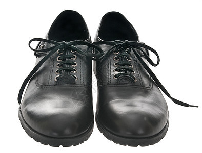 黑人男子皮鞋商业奢华抛光黑色靴子橡皮皮革鞋类蕾丝男性图片