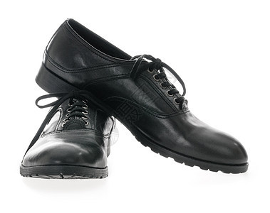 黑人男子皮鞋橡皮正装男性靴子黑色鞋类皮革蕾丝奢华抛光图片