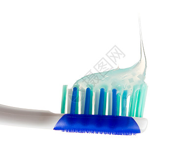 牙刷牙膏牙齿工具白色牙医牙科卫生医疗背景图片
