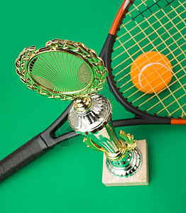 赢得网球锦标赛比赛游戏白色活动优胜者金子竞赛锻炼团队绿色图片