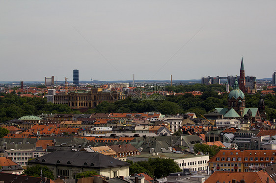 慕尼黑市风景大教堂文化建筑地标建筑学大厅历史教会旅行城市图片
