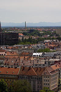 慕尼黑市风景文化大厅教会广场地标历史旅行建筑学建筑城市图片