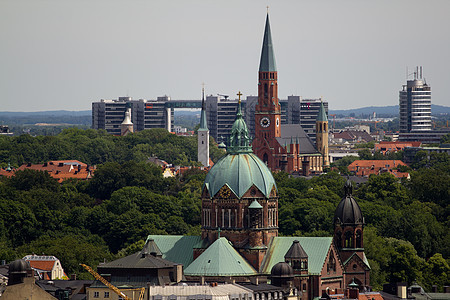 慕尼黑市风景建筑历史城市文化教会大教堂旅行广场地标建筑学图片