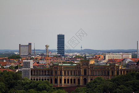 慕尼黑市风景文化地标旅行建筑学教会旅游广场建筑历史大厅图片