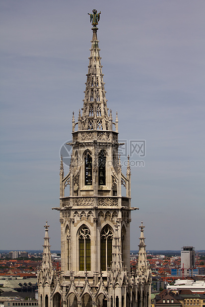 慕尼黑中世纪教会旅行纪念碑建筑学观光地标建筑大教堂宗教历史性教会图片