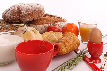 各种面包卷和小圆面包棕色厨房包子营养产品早餐粮食食物谷物盒子图片