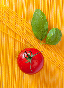 意大利食品美食糕点叶子树叶食物面条菜单背景图片