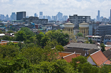 曼谷观点景观建筑城市旅游市中心建筑学天际首都旅行基础设施图片