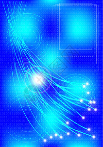 技术背景电脑光束光学活力纤维速度互联网力量艺术蓝色图片