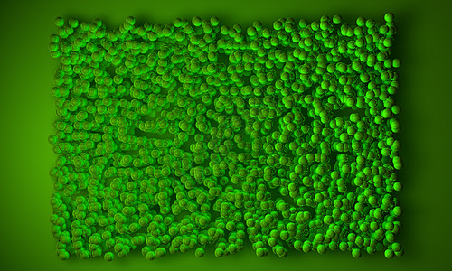绿色的几何区块背景墙纸网格纺织品红色多边形数字圆圈瓷砖插图圆形背景图片