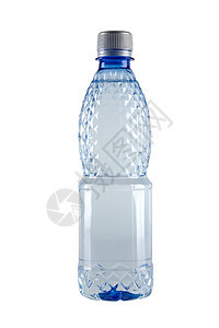 小型水瓶反射瓶子蓝色生活饮食塑料口渴食物瓶装液体图片