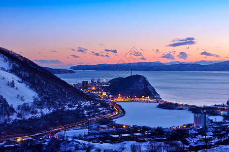 卡姆恰特卡海湾蒸汽力量旅游蓝色喷泉海景游客地震海滩野生动物图片