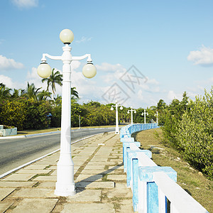 古巴Cayo Coco 古巴位置路灯外观世界图片