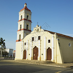 圣胡安包蒂斯塔德雷梅迪奥斯教堂建筑学殖民教会外观城市建筑物旅行世界建筑精神图片