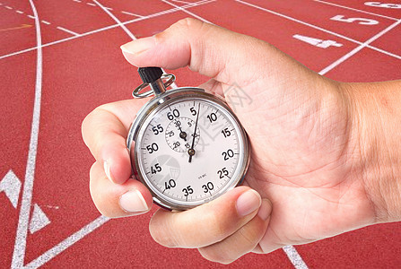 准备就绪时钟计天文台场地跑步手表时间跑表框架运动计时器码表背景