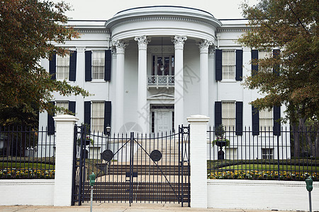 杰克逊州州长大宅背景图片