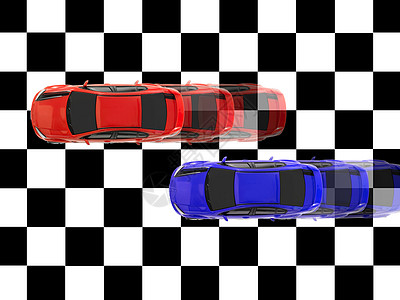 槽车红色旗帜玩具速度运动爱好蓝色比赛曲线黑色图片