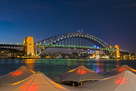 悉尼桥Quay-悉尼港桥背景