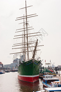 瑞克风拳天空天堂船运航行汉堡运输城市历史性海港博物馆图片