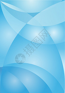 蓝色背景线条射线曲线海浪卷曲插图空白墙纸光束波浪状图片