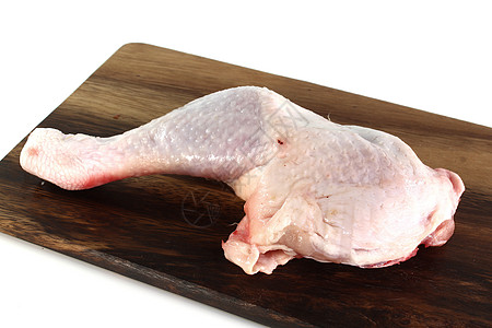 鸡大腿鸡烹饪鸡肉家禽鸡腿肉制品食物禽肉烤箱木板图片