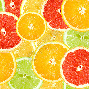 柑橘切片摘要背景照片工作室红色框架柚子黄色摄影水果活力肉质图片