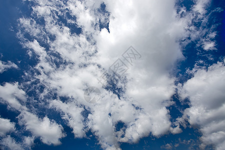 天空天气白色手表季节气象蓝色背景图片