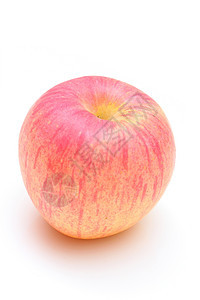 白色背景上孤立的苹果卫生养分水果饮食保健食物宏观果味小吃水滴图片