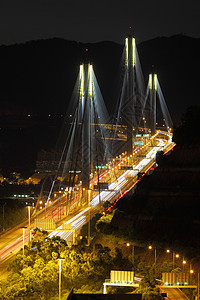 丁九桥夜深金融天空旅游运输城市金属反射商业电缆地标图片