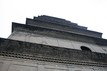 中国习安市中心野鹅塔衬套建筑风格建筑物旅行烟雾建筑学市中心公园窗户工作图片