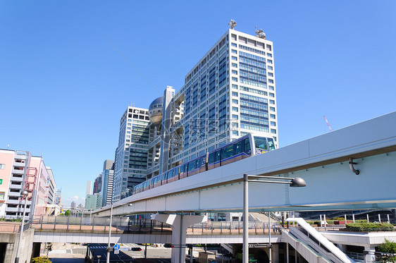 日本东京游客观光都市摩天大楼旅行总部副中心蓝天城市港区图片