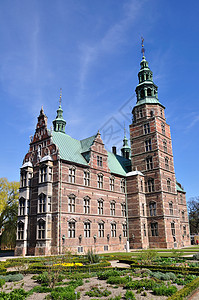 丹麦哥本哈根建筑天空旅行旅游都市城市风景别墅尖塔晴天图片