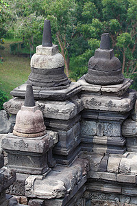 印度尼西亚日惹博多布杜尔寺墙纸雕像纪念碑宗教历史装饰品旅游日落寺庙旅行图片