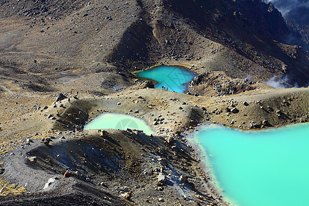 汤加里罗国家公园 新西兰风景公园旅游国家穿越远足火山荒野顶峰陨石图片