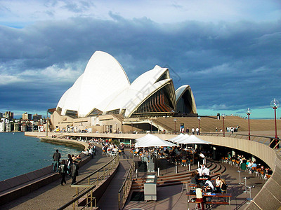 悉尼歌剧院天气房子歌剧背景