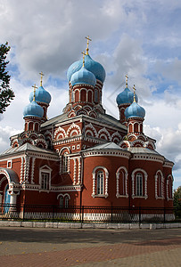 白俄罗斯首都明斯克场景建筑物历史阳光历史性纪念碑建筑学国家艺术城市图片